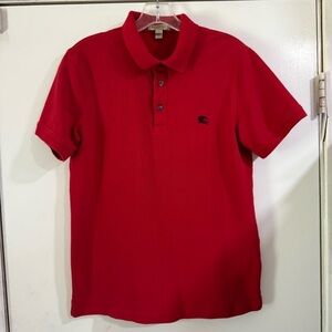 Burberry Red Polo Shirt